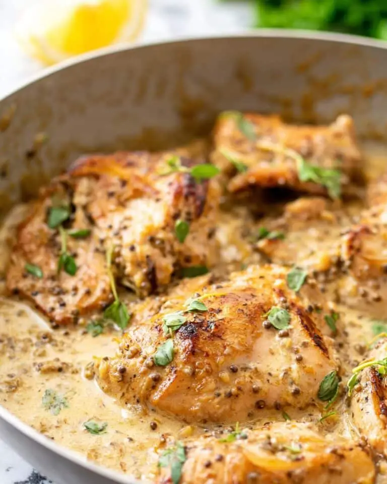 One-Pot Dijon Chicken Recipe