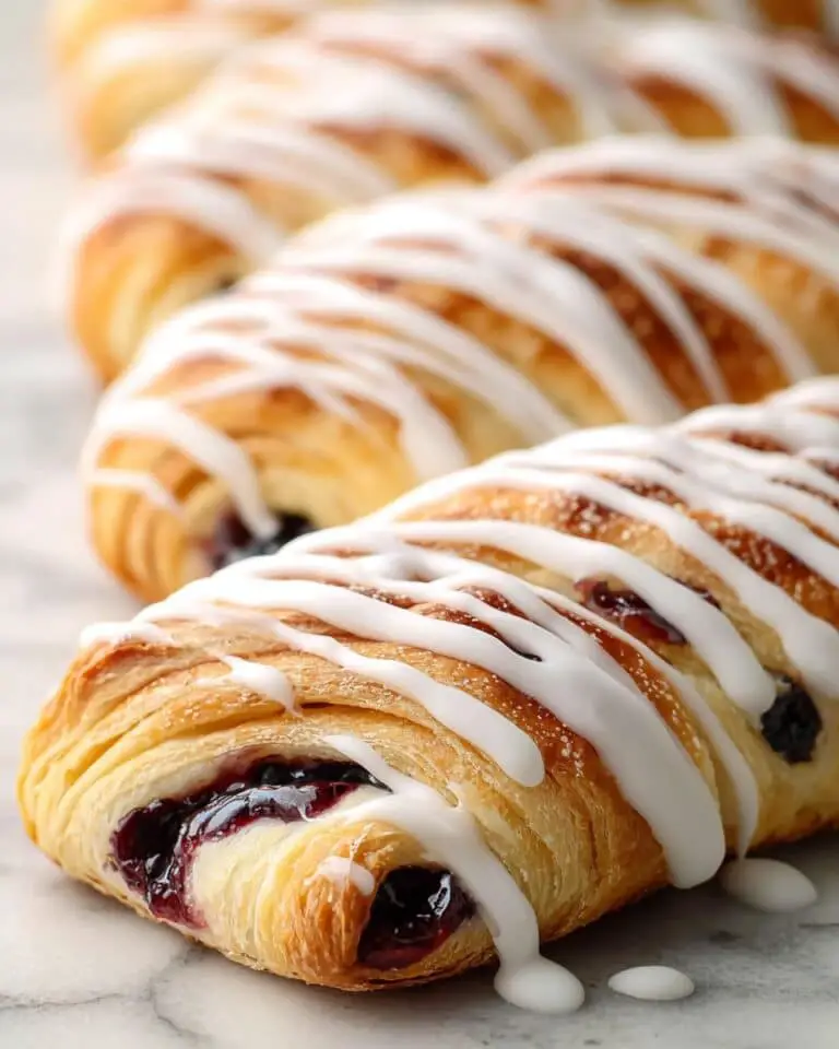 Blackberry and Cream Cheese Danish Recipe