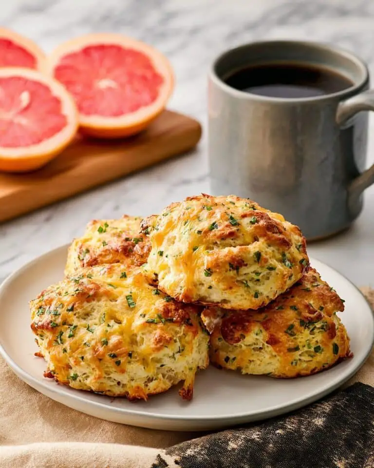 Veggie and Sausage Protein Breakfast Biscuits Recipe