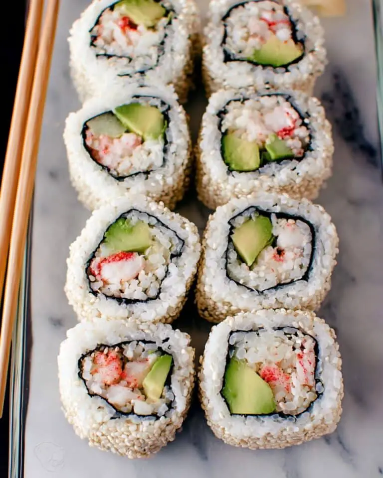 California Roll Sushi Recipe
