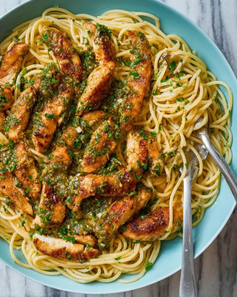 Chicken Scampi Pasta Recipe