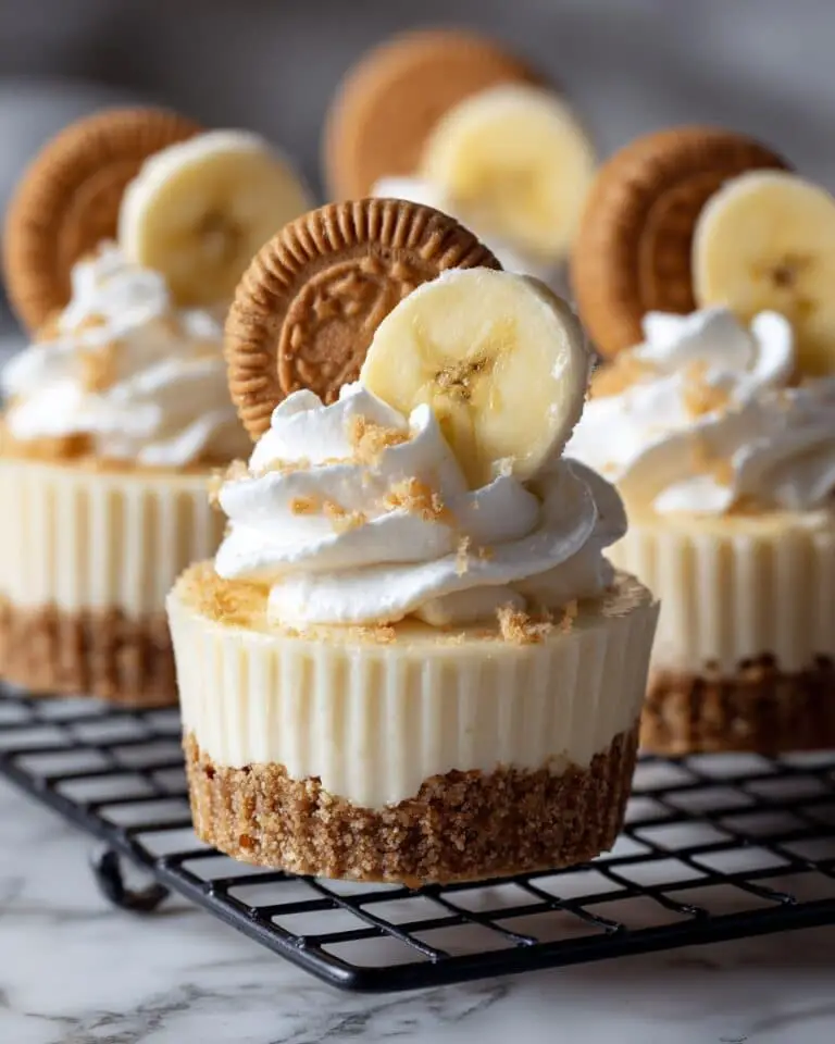 Mini Banana Pudding Cheesecakes Recipe