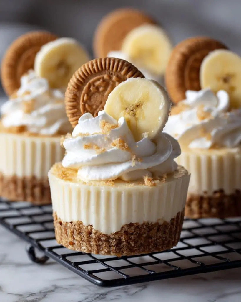 Mini Banana Pudding Cheesecakes Recipe