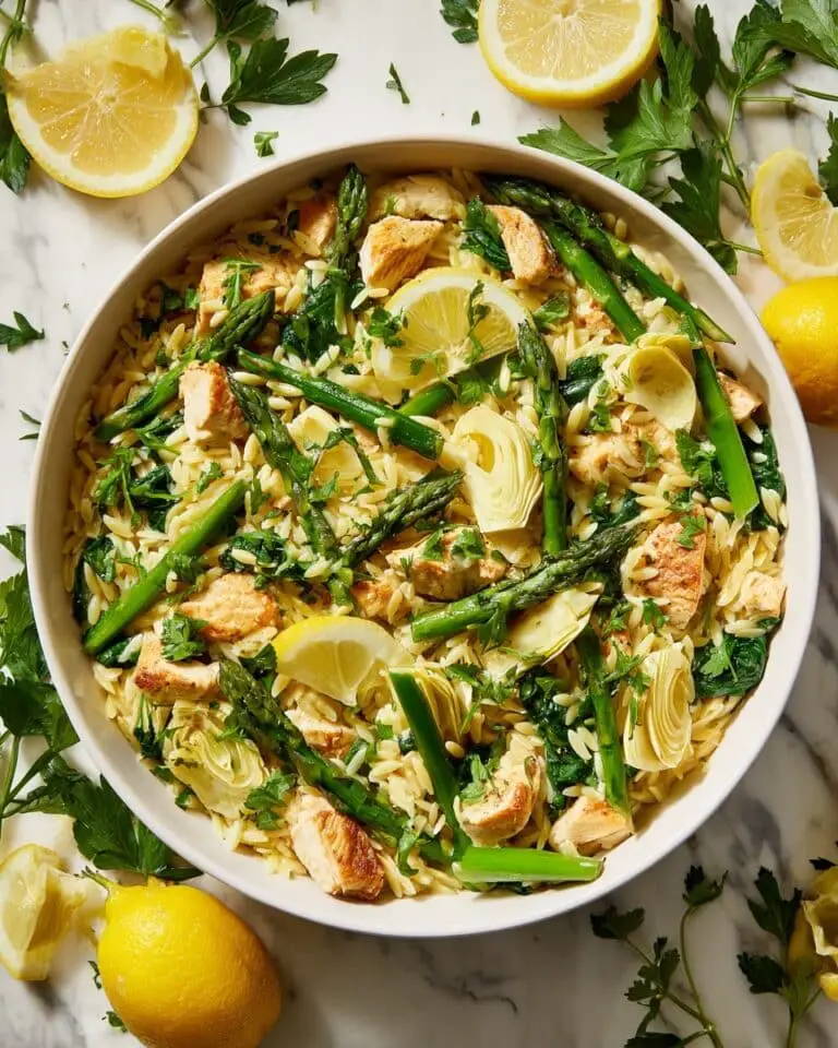 Chicken and Asparagus Spinach and Artichoke Pasta Recipe