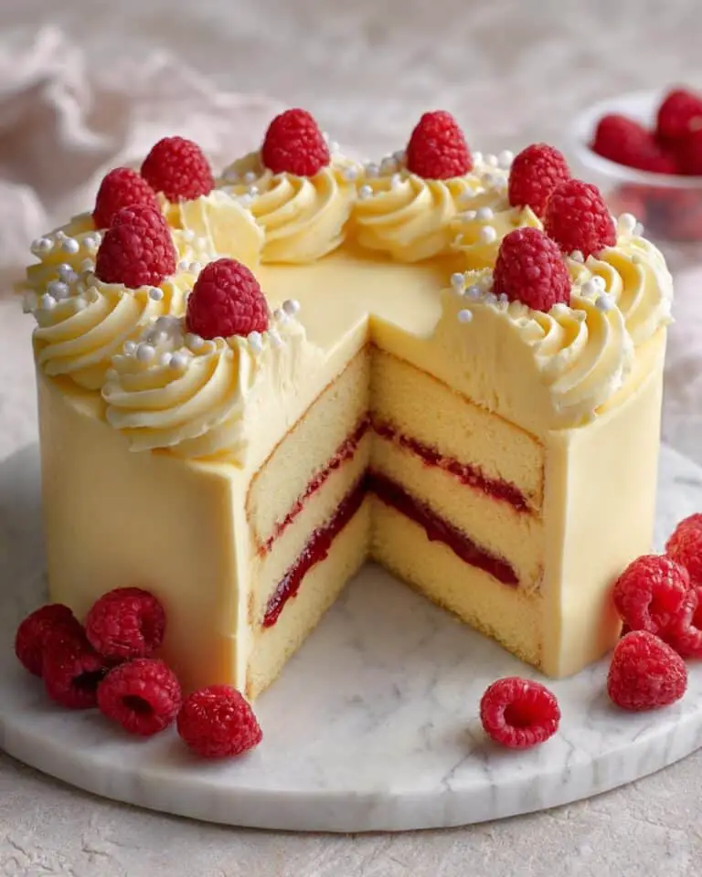 Raspberry Dream Cake Recipe