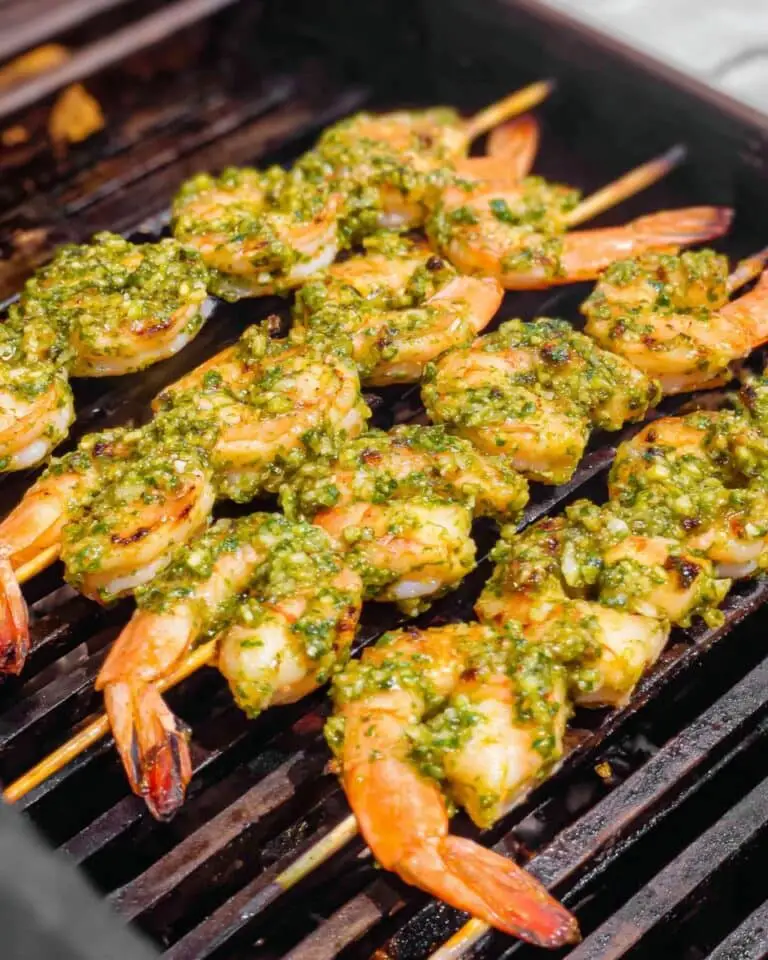 Grilled Pesto Shrimp Recipe