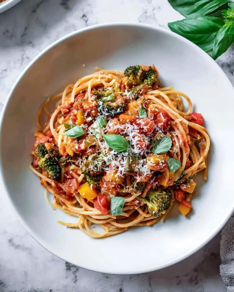 Easy Veggie Spaghetti Recipe