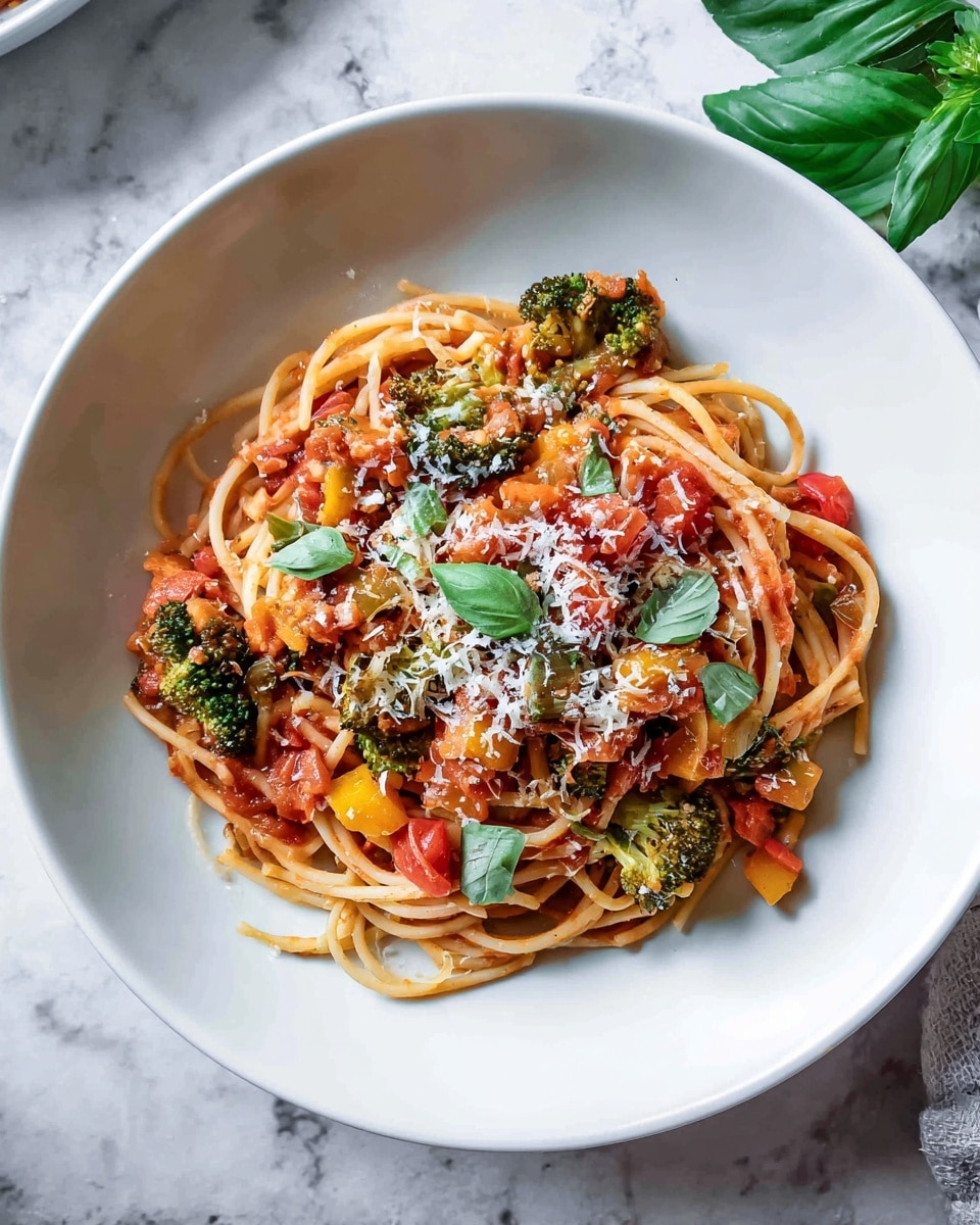Easy Veggie Spaghetti Recipe