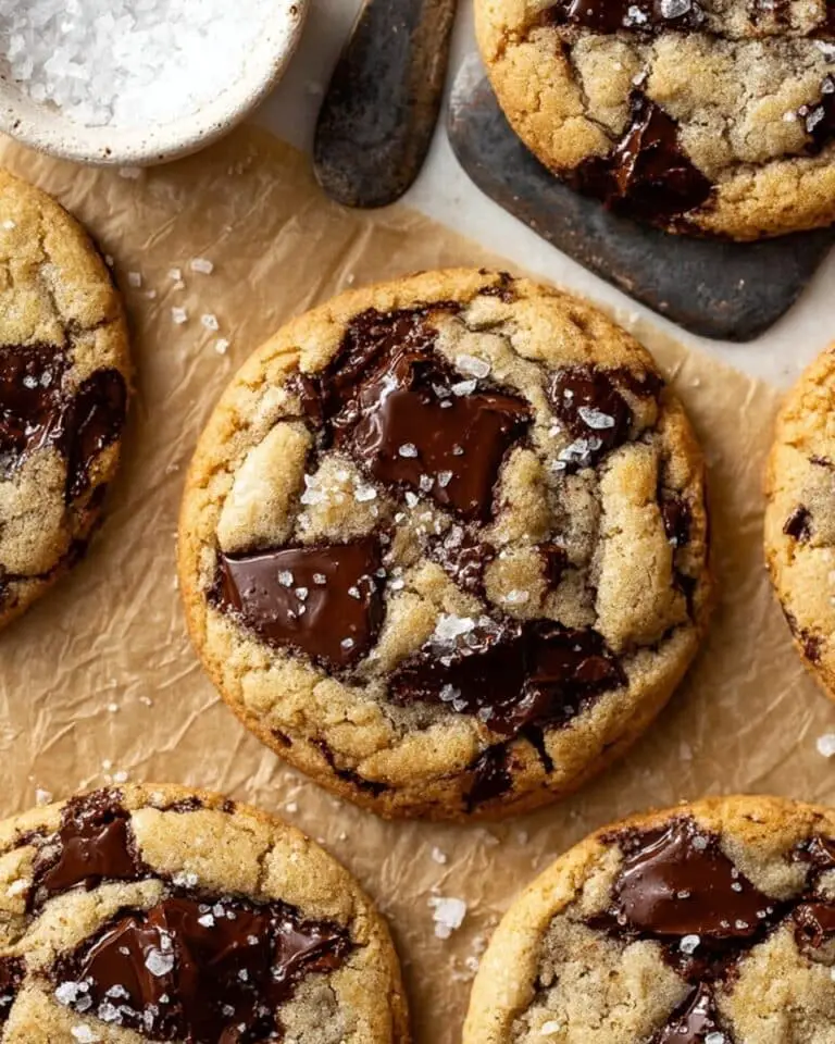Soft & Chewy Brown Butter Chocolate Chip Cookies Recipe