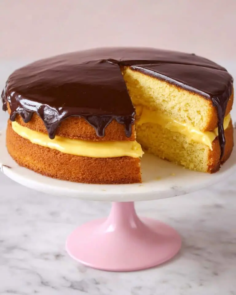 Boston Cream Pie Recipe