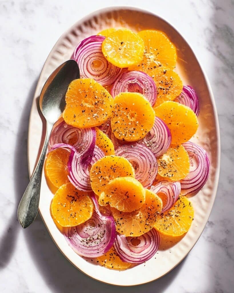Orange and Red Onion Salad Recipe