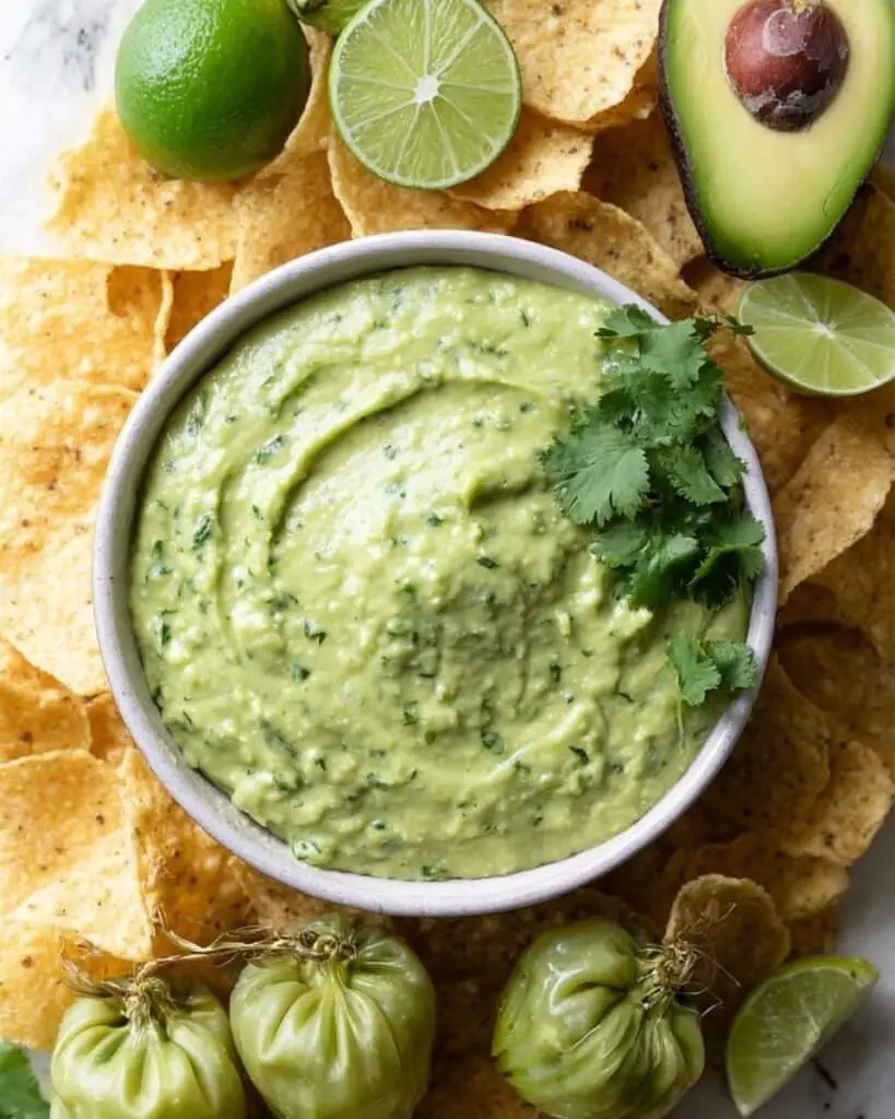 Creamy Avocado Salsa Verde Recipe