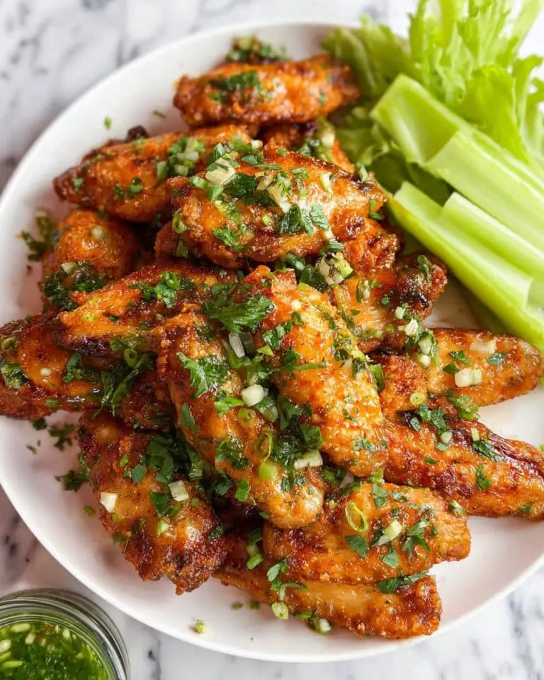 Easy Garlic Butter Chicken Wings Recipe