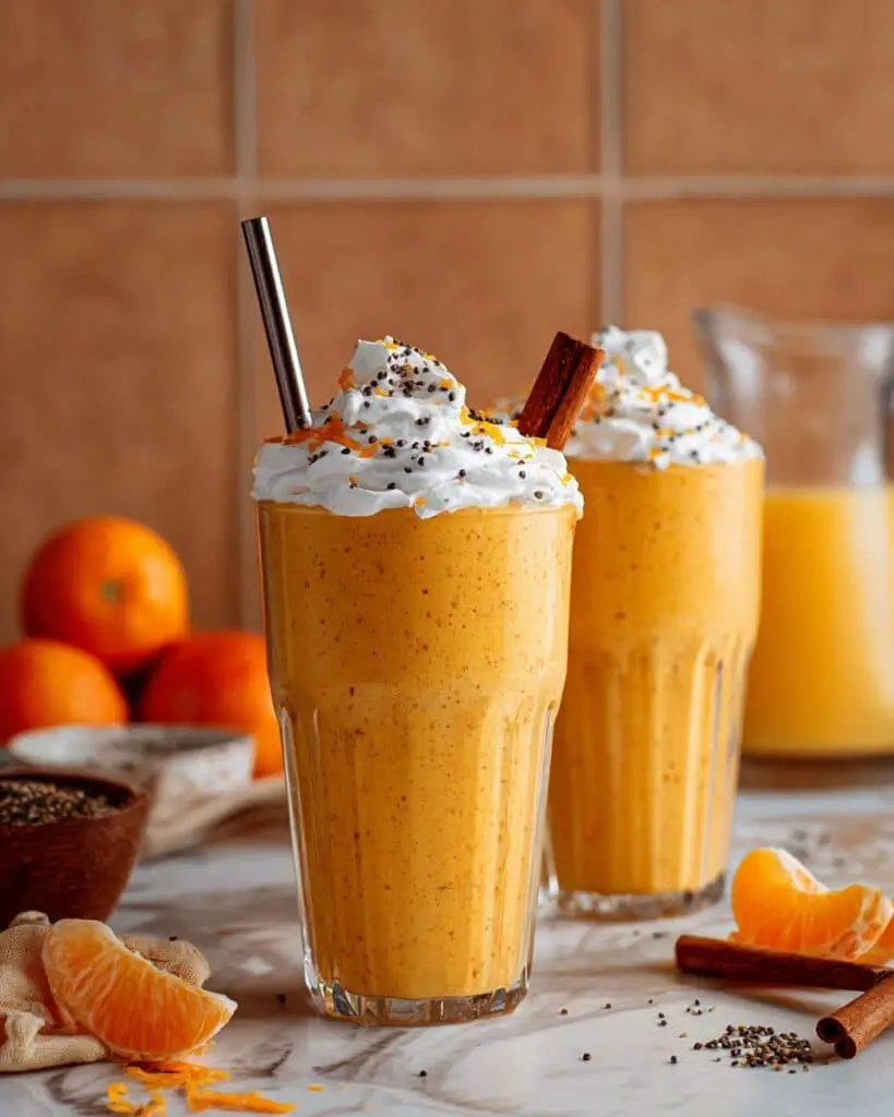 Orange Creamsicle Protein Smoothie Recipe