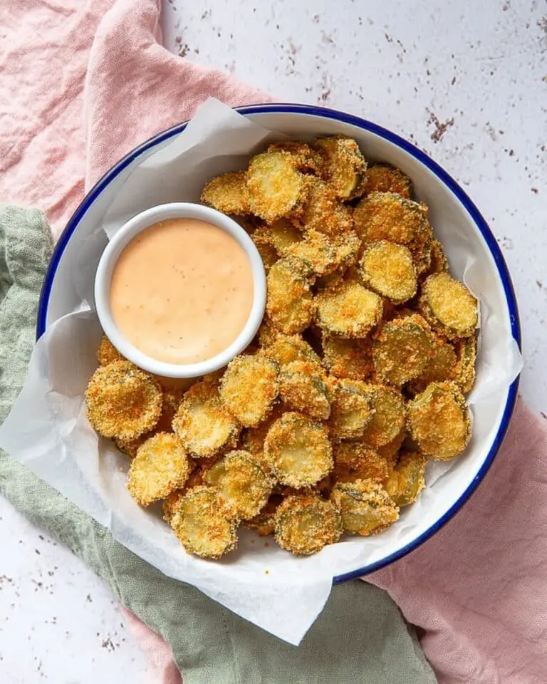 Easy Air Fryer Fried Pickles Recipe