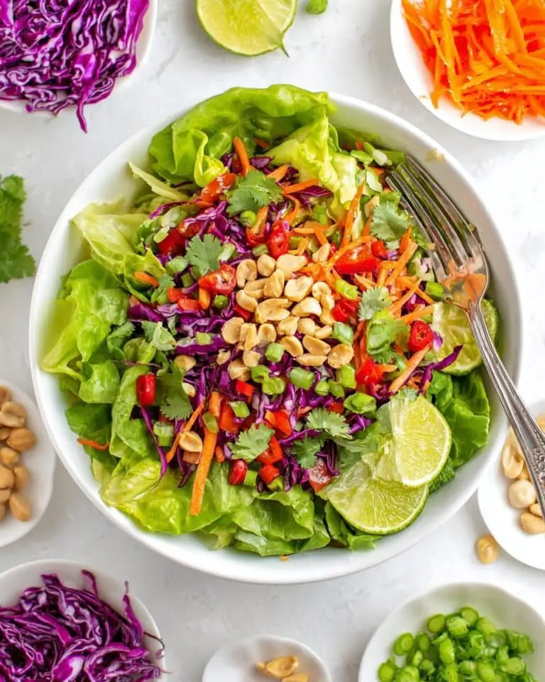 Asian Chopped Salad with Sesame Dressing Recipe