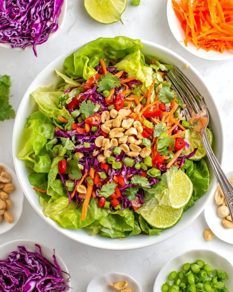 Asian Chopped Salad with Sesame Dressing Recipe