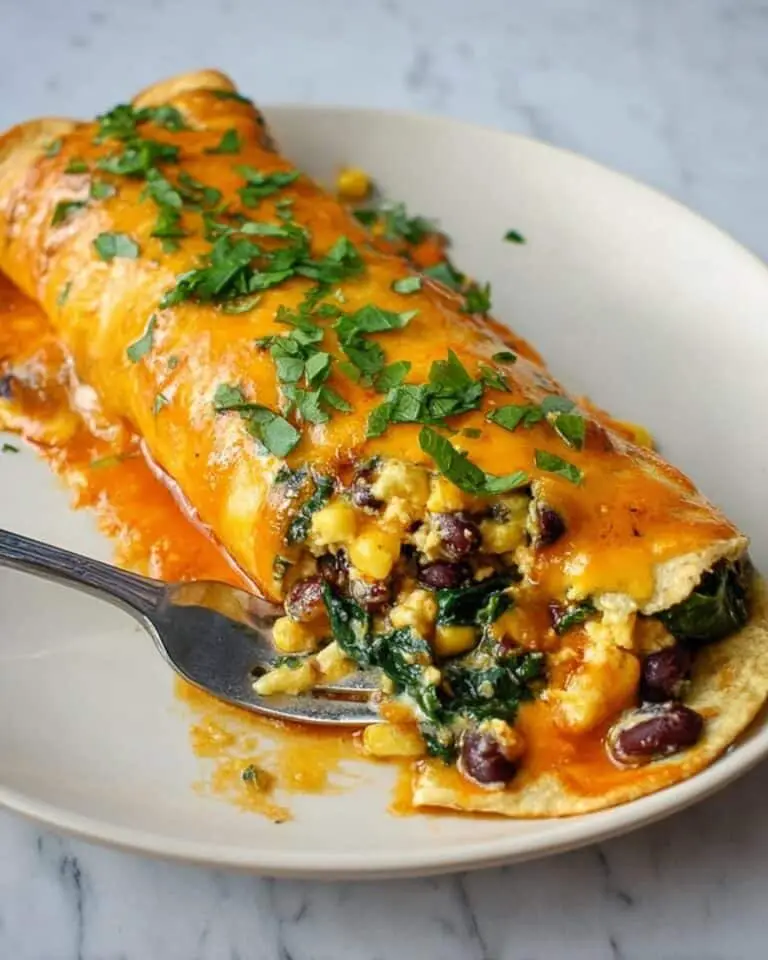 Black Bean Spinach Enchiladas Recipe
