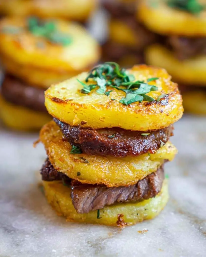 Steak and Potatoes Stacks Recipe