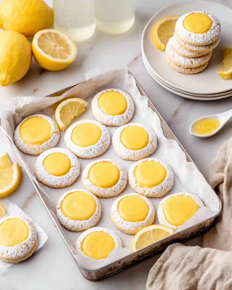 Easy Lemon Curd Cookies Recipe