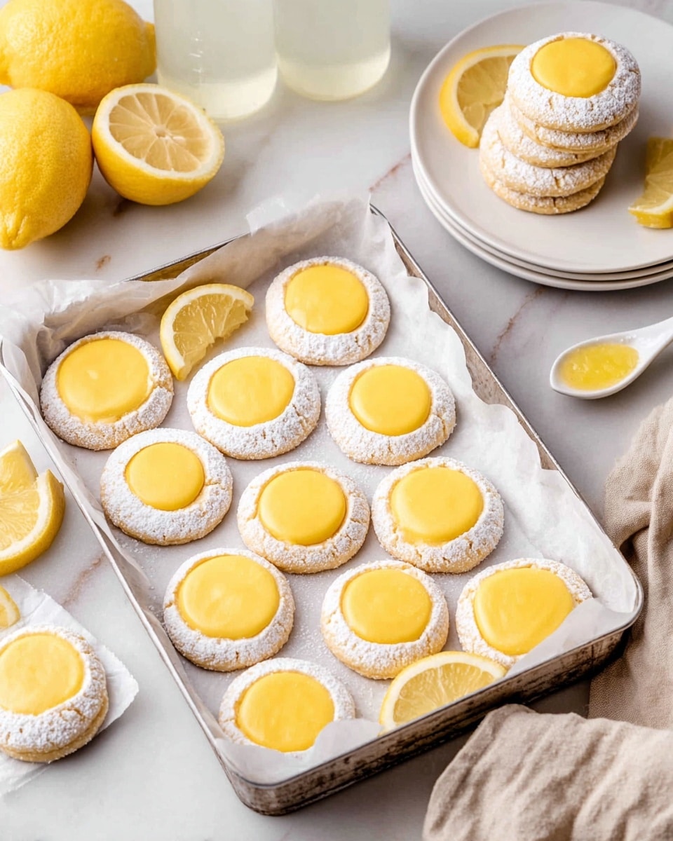 Easy Lemon Curd Cookies Recipe