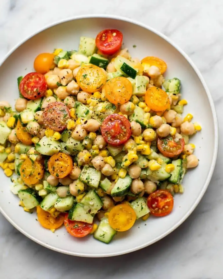 Easy Chickpea Salad Recipe