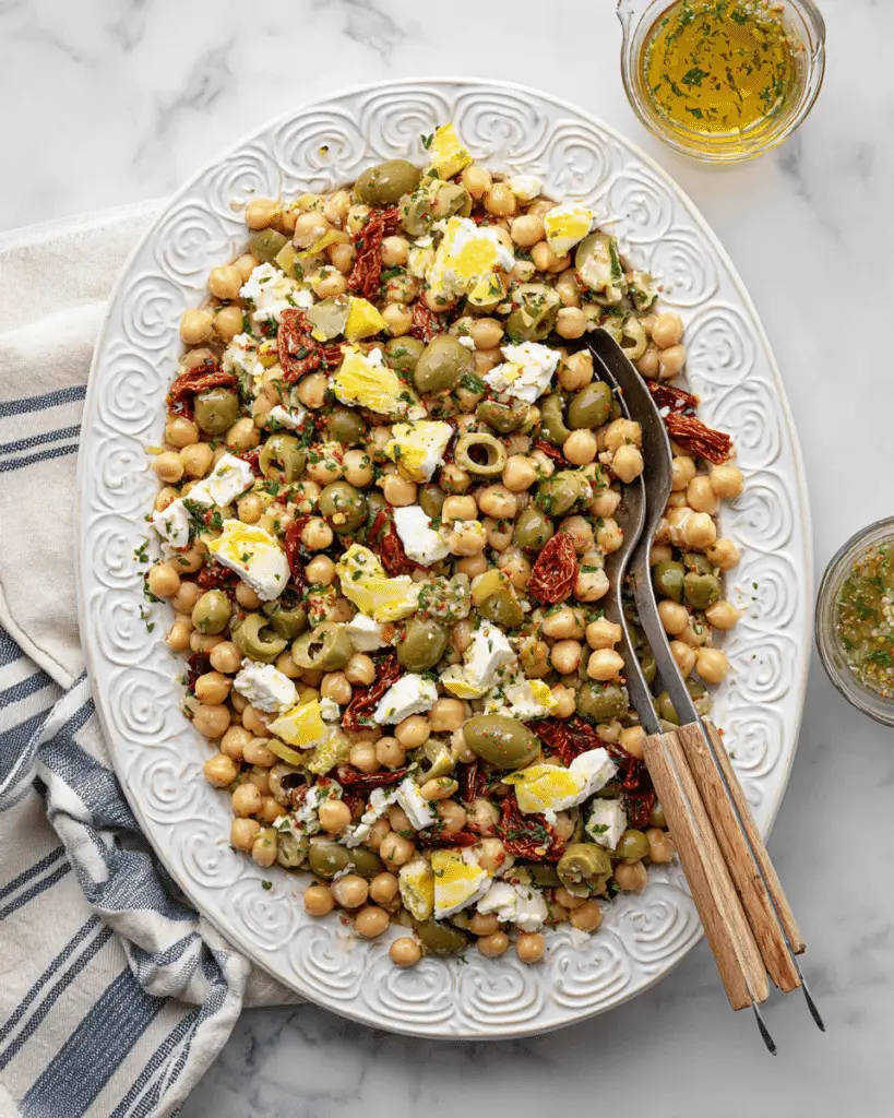 Marinated Chickpea Salad Recipe
