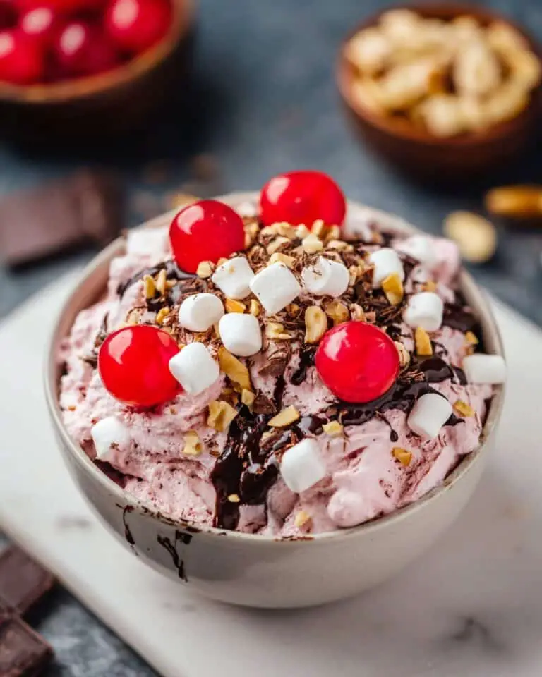 The Best Banana Split Fluff Recipe