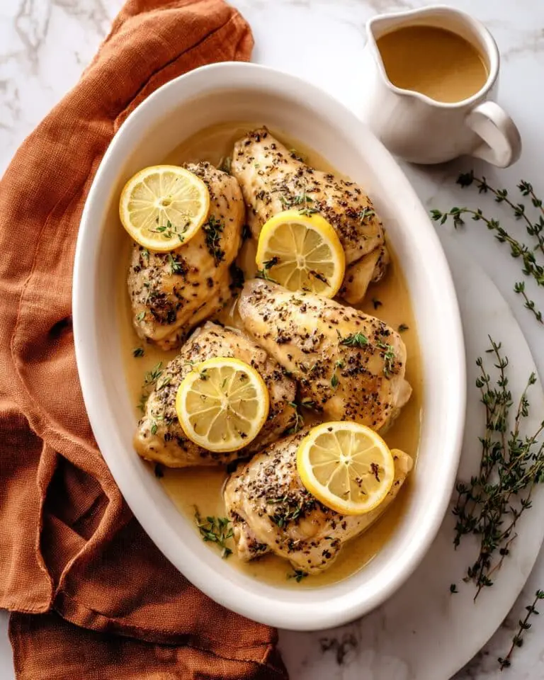 Instant Pot Whole Chicken with Lemon, Herbs, and Homemade Gravy Recipe