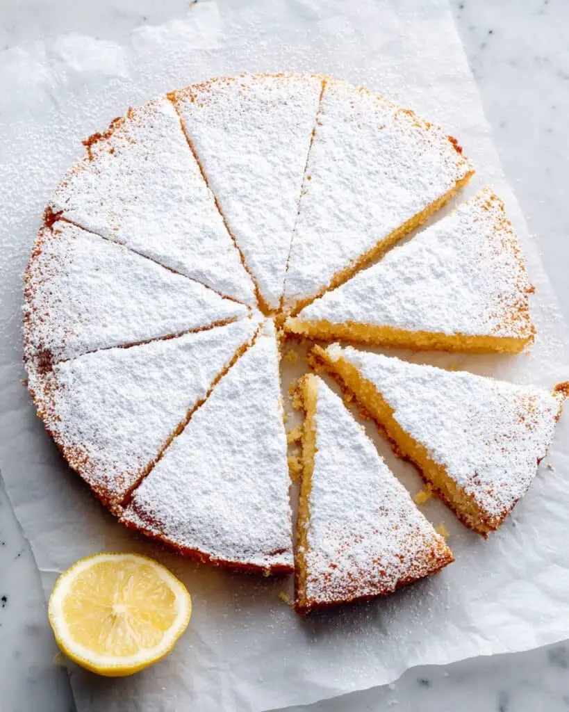 Almond Flour Lemon Olive Oil Cake Recipe