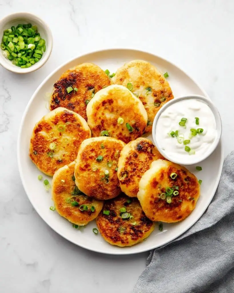 Leftover Mashed Potato Cakes Recipe