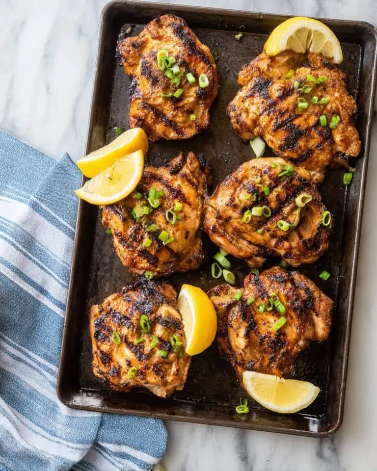 The BEST Grilled Chicken Thighs Recipe
