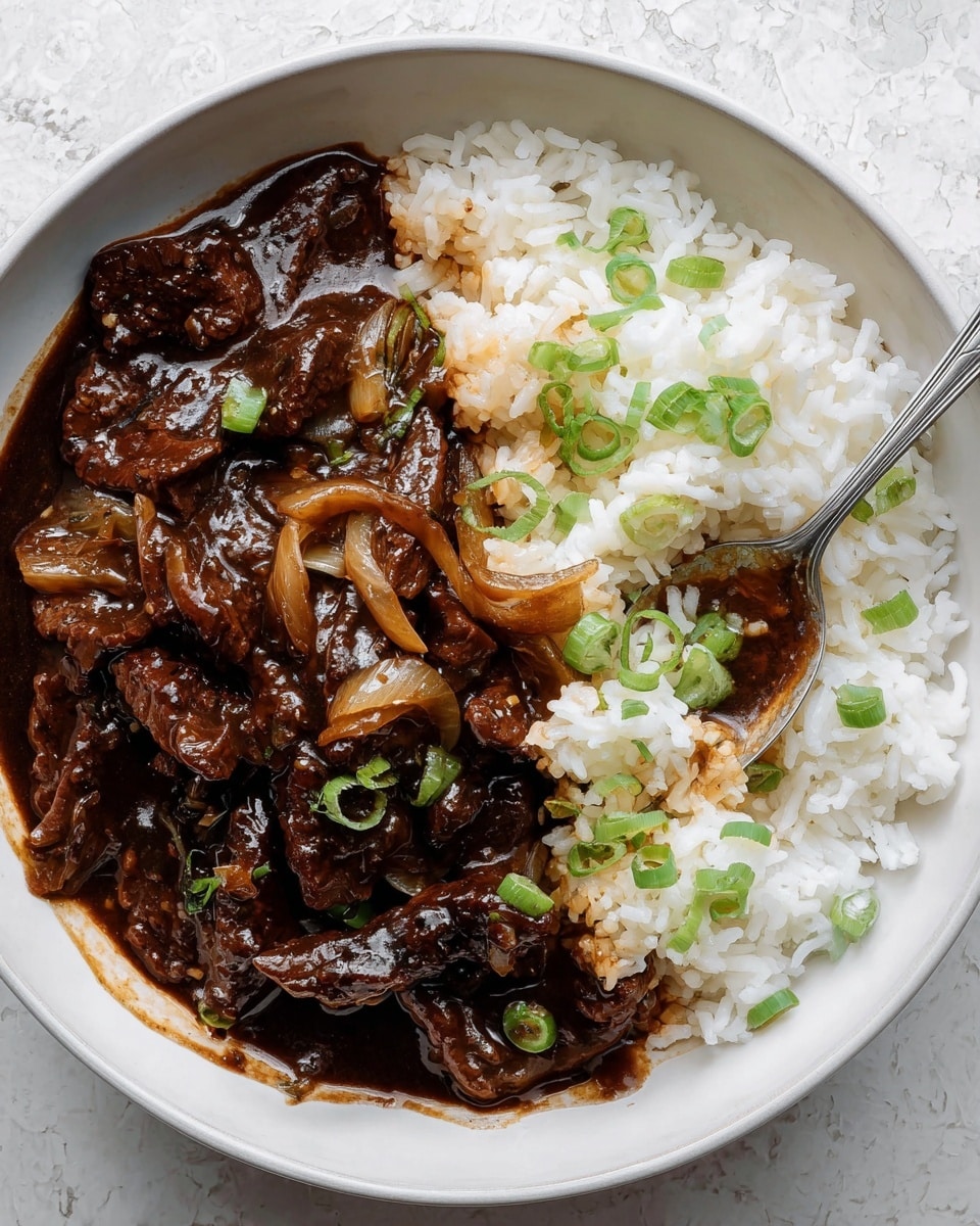 Chinese Beef & Onion Stir Fry Recipe
