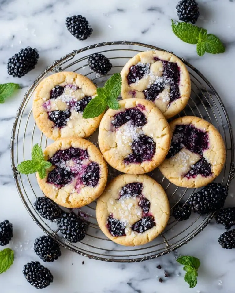 Blackberry Basil Cookies Recipe