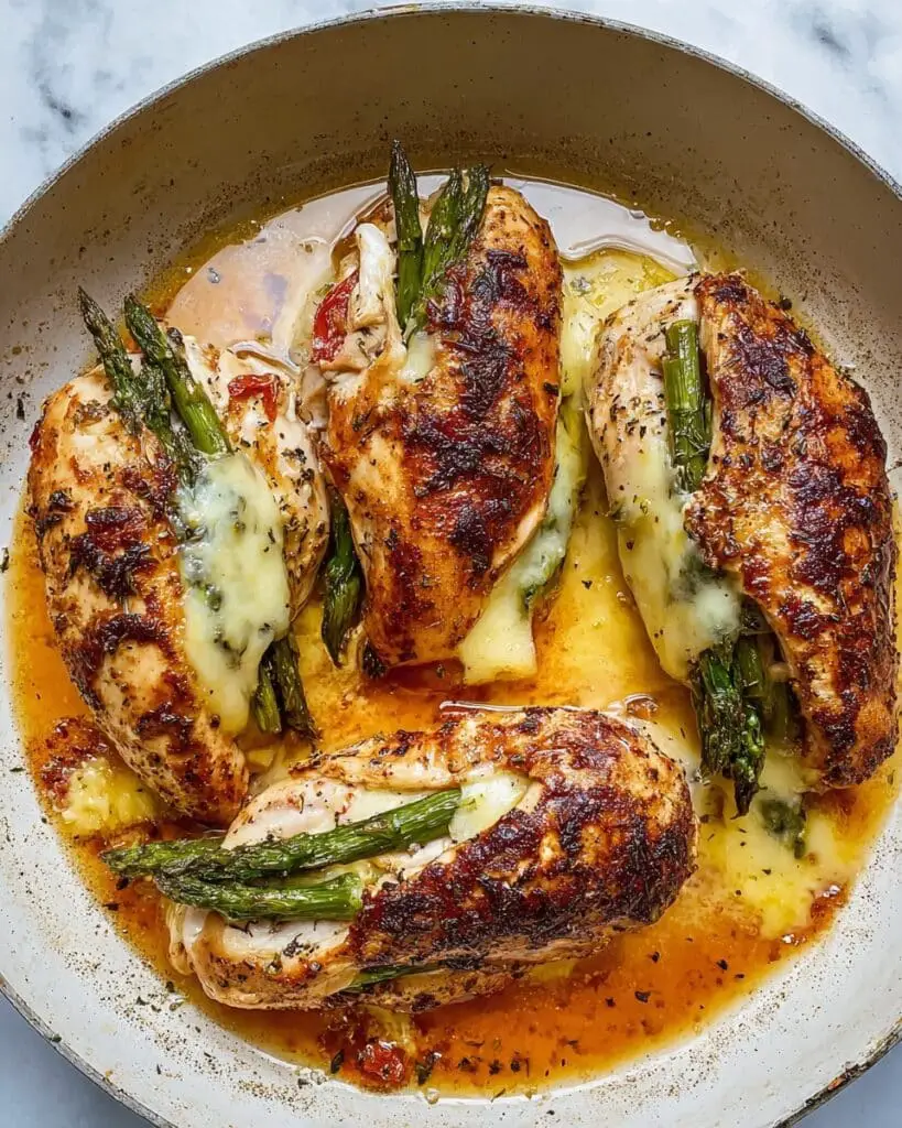 Asparagus-Stuffed Chicken Breast Recipe