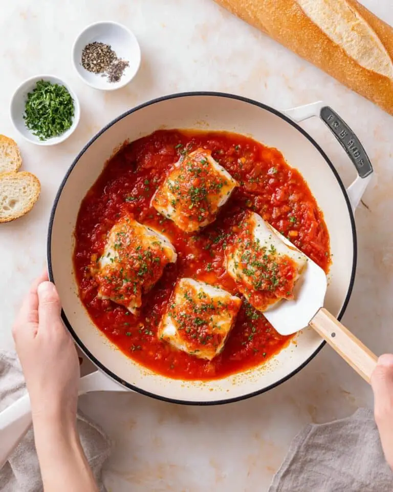 Cod in Tomato Sauce Recipe
