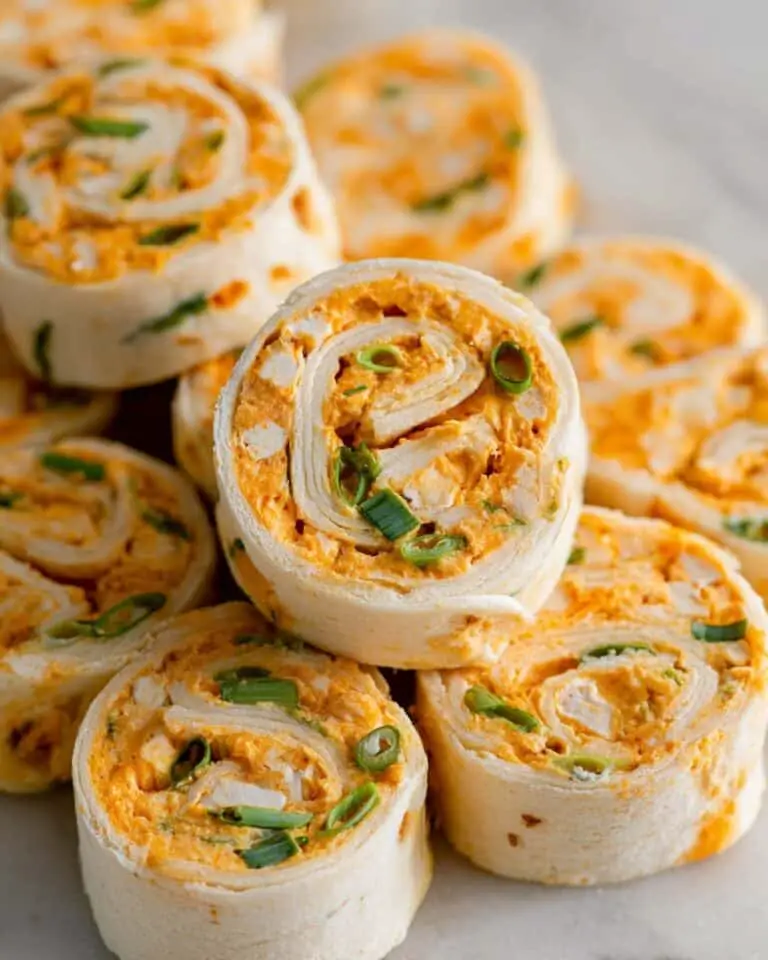 Buffalo Chicken Pinwheels Recipe