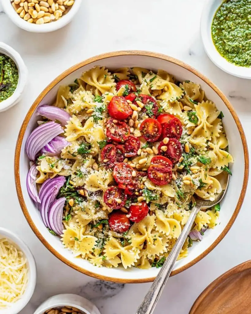 Pesto Pasta Salad Recipe