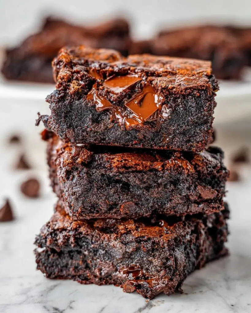 Chocolate Chip One Bowl Brownies Recipe