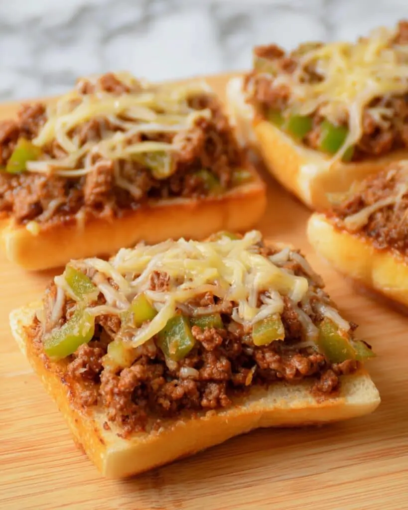 Homemade Garlic Bread Sloppy Joes Recipe