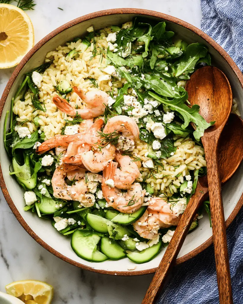 Shrimp Orzo Salad Recipe