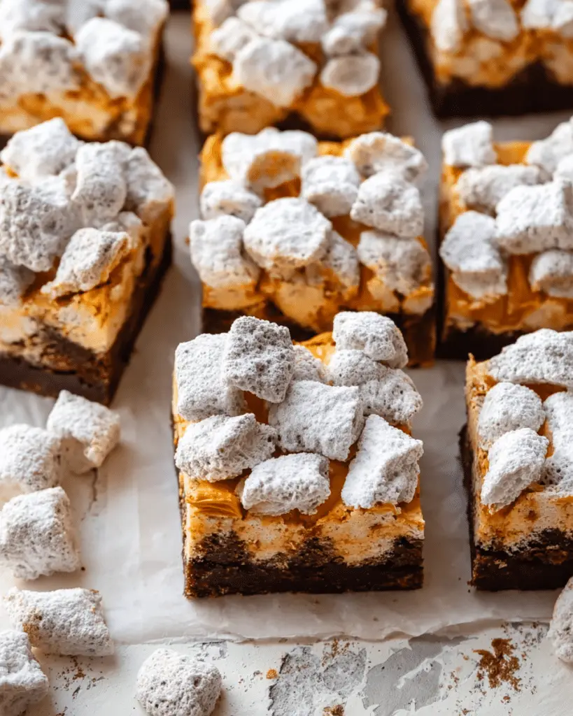 Puppy Chow Brownies Recipe