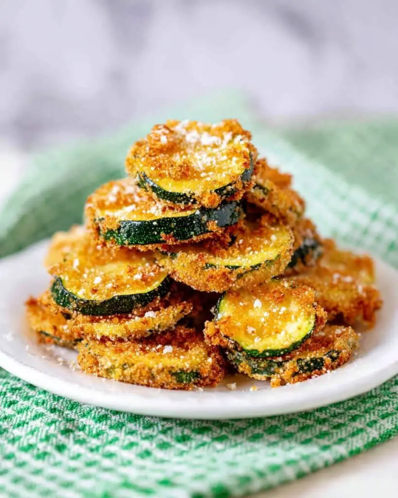 Crispy Fried Zucchini with Parmesan Recipe