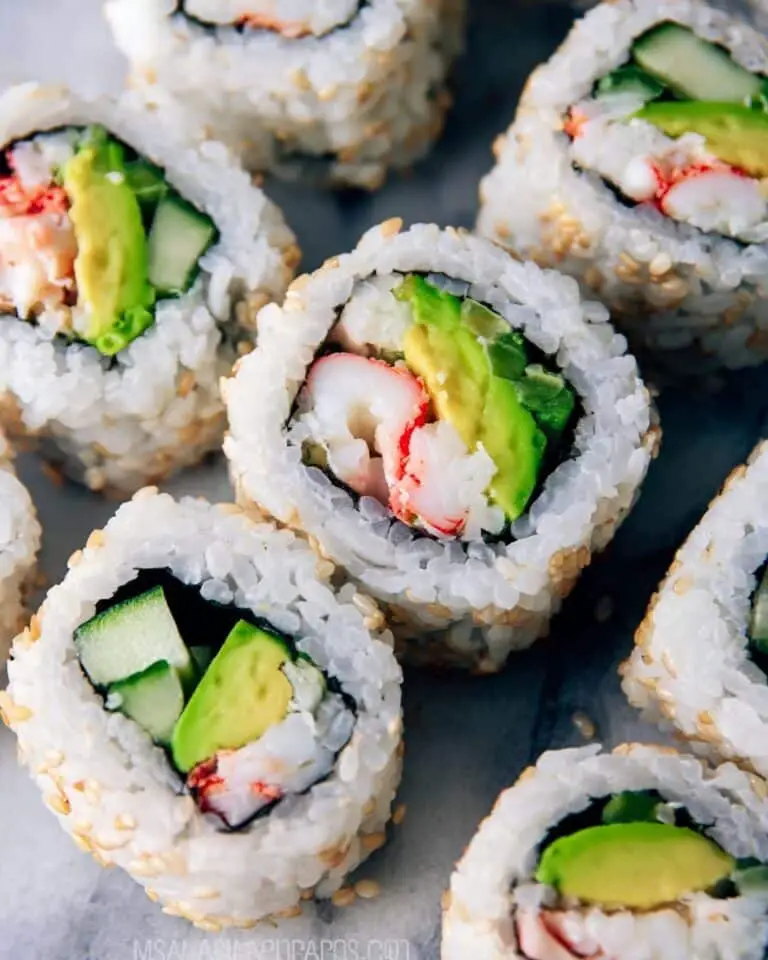 Quick and Easy California Sushi Roll Recipe