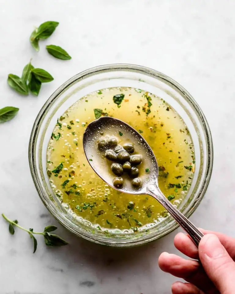 Lemon Caper Sauce Recipe