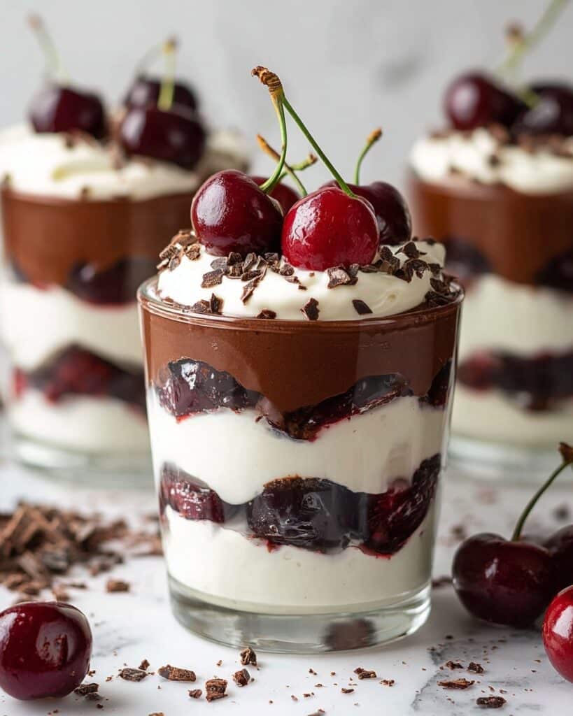 Black Forest Dessert Cups Recipe