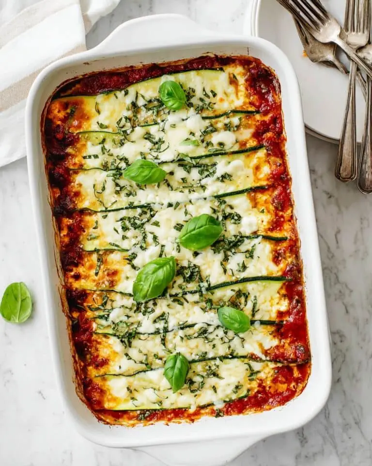 Zucchini Lasagna (Not Watery) Recipe
