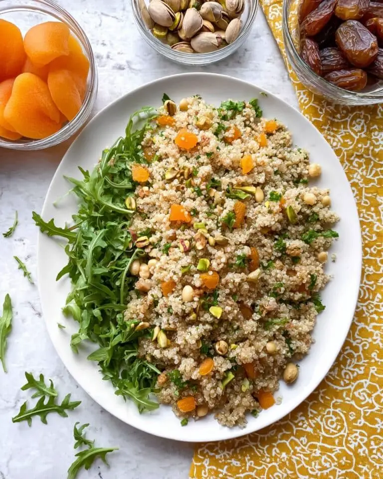 Ottolenghi’s Citrus-Infused Brown Rice and Quinoa Salad with Apricots, Pistachios, and Arugula Recipe