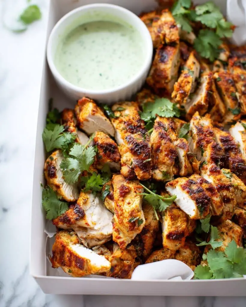 Cilantro Lime Air Fryer Chicken Tenderloins Recipe