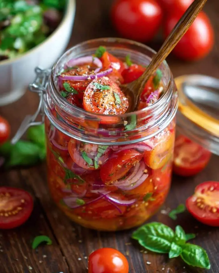 Marinated Cherry Tomatoes Recipe